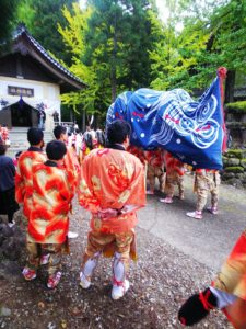 三谷獅子方若連中　令和元年秋季祭礼　獅子舞奉納！！