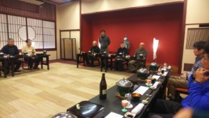 三谷壮友会忘年会　鳥越の宿「三楽園」にて開催される！！