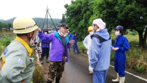 三谷 青年会・壮友会　コロナ禍によるソーシャルディスタンス！！