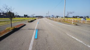 「道路の青い線」田園・湾岸サイクリングコース🚲☆彡