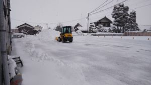 「大雪だから総出で除雪」 オーナーさまよりご報告頂きました！！心配事解消の瞬間☆彡