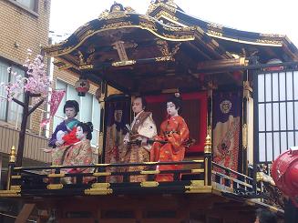 出町子供歌舞伎曳山祭り