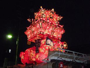 津沢夜高あんどん祭り