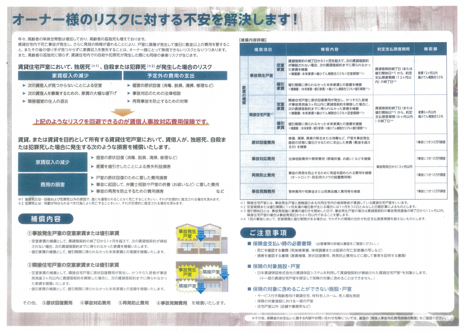 砺波市 いちご不動産オーナー通信：保証会社の利用内容について！！ | 株式会社いちご不動産｜砺波市・高岡市・小矢部市の賃貸 アパート マンション